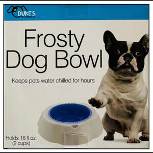 16 oz. Frosty Water Chilling Dog Bowl